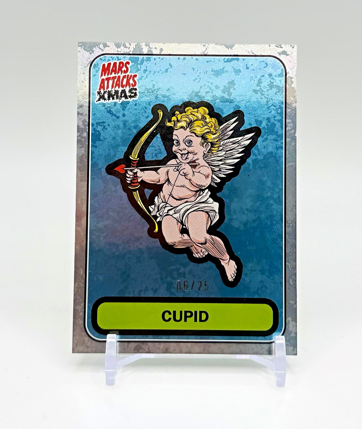 Topps Mars Attacks Xmas! 2026 Cupid B-65 Serial Numbered 06/25 Non-Sport