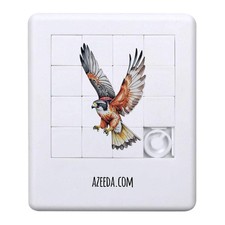 Schiebepuzzle "Falke bereit, seine Beute zu fangen" (PZ00028556)