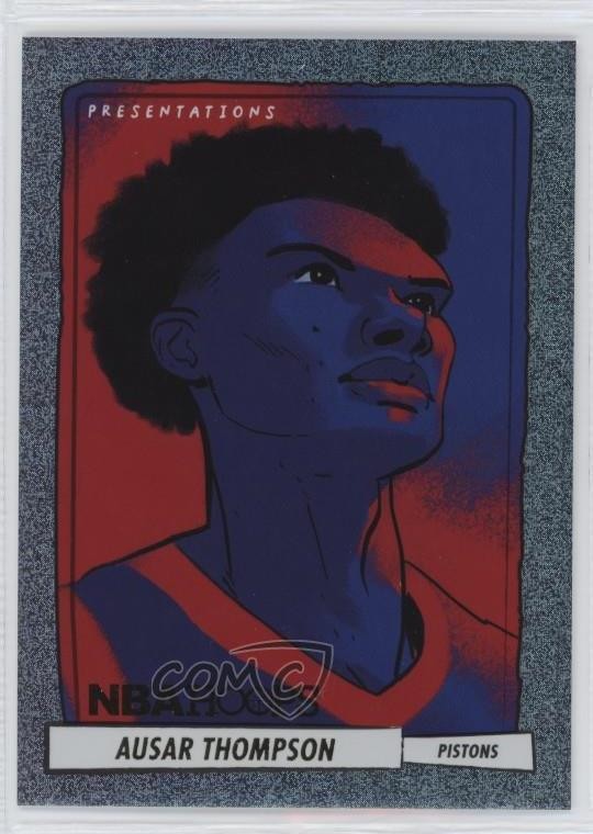 2023-24 Panini NBA Hoops Presentations Ausar Thompson #17 in5