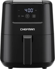 CHEFMAN 2 Qt Mini Air Fryer – Digital Space-Saving Compact 2 Quart, Black 