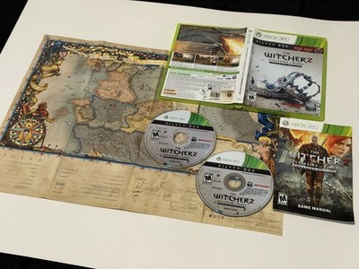 The Witcher 2: Assassins Of Kings Enhanced Edition - Xbox 360 Video Game - CIB 