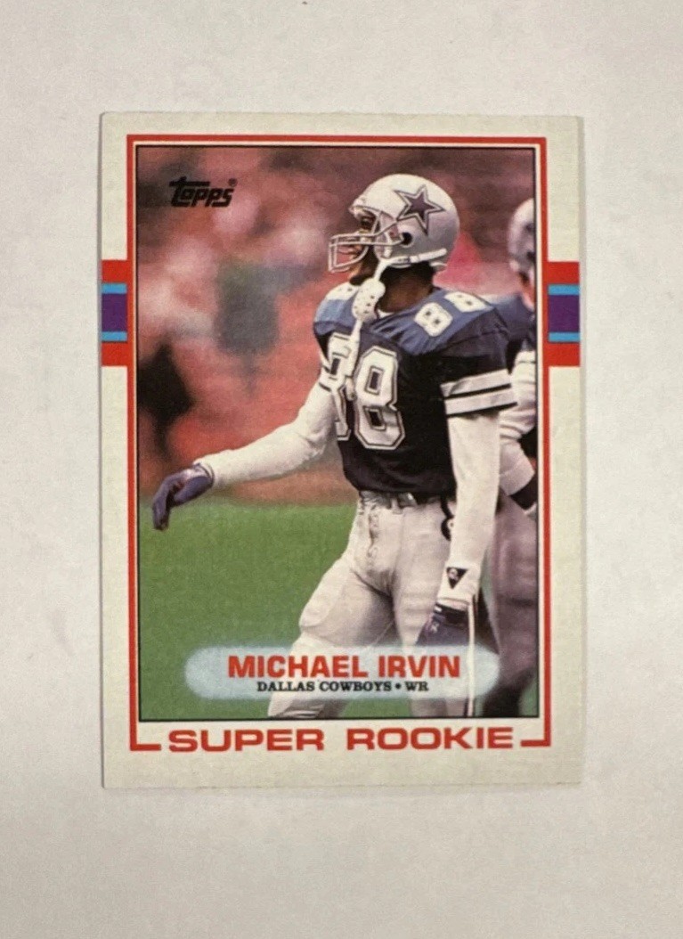 Michael Irvin 1989 Topps - #383 (RC)