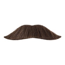 Self Adhesive Fake Mustache, Novelty Realistic Facial Hair for Adults, Costum...