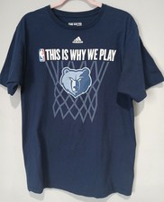 Adidas. This Is Why We Play. NBA Men T-Shirt. Size Large.
