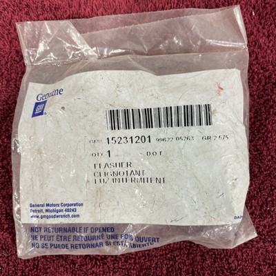 15231201 Genuine GM Flasher