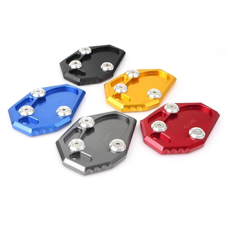 Soporte lateral extensión soporte lateral placa pad apto para Yamaha FZ6R 2009-2015 Foto 2 de 4