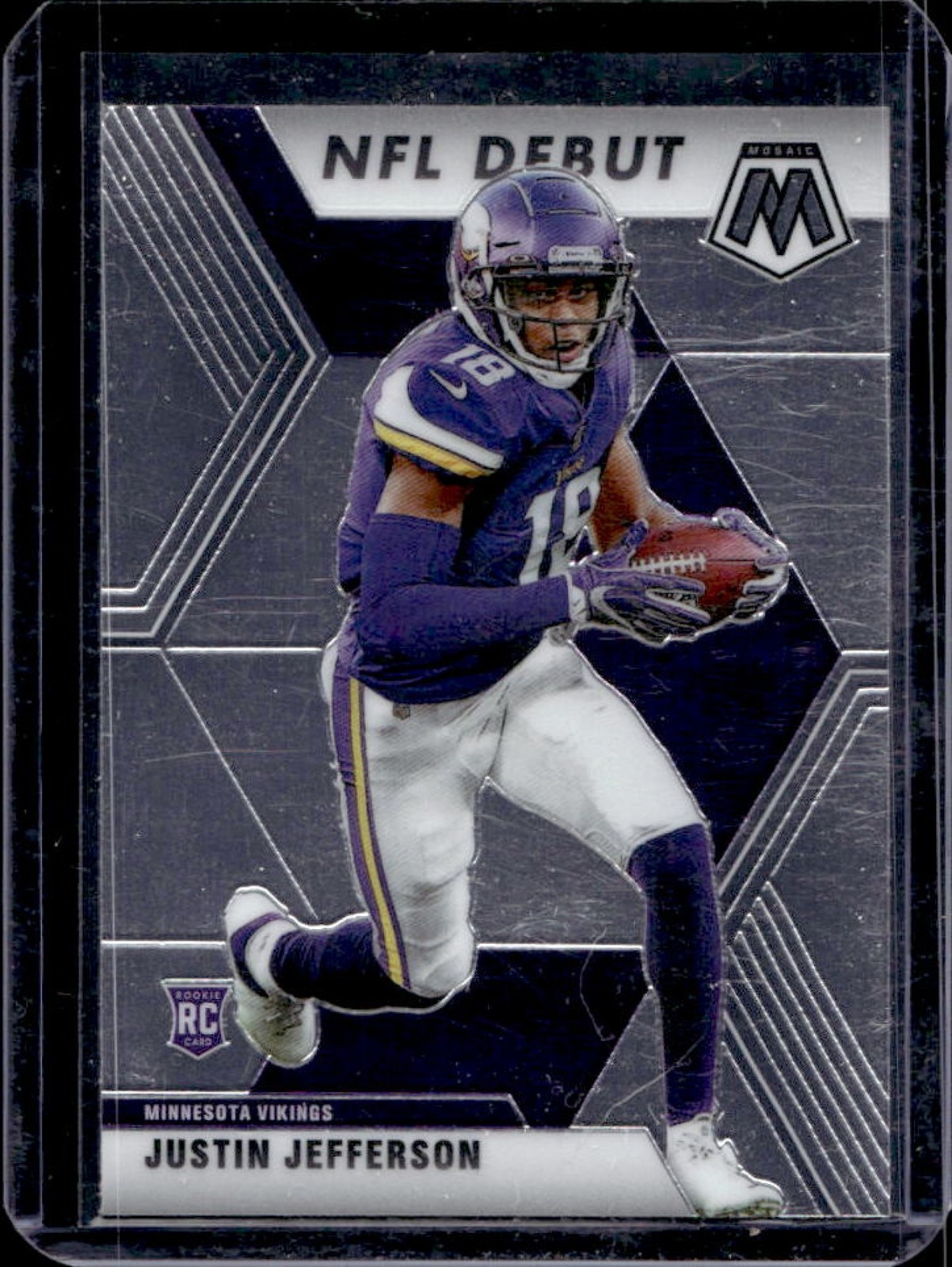2020 Mosaic Justin Jefferson RC Rookie #270 Vikings