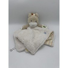 Little Me Giraffe Security Blanket Lovey Plush Snuggle Gift Rattle Striped NWT