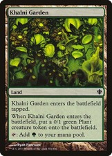 MTG Khalni Garden  - Commander 2013 #302