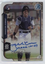 2015 Bowman Chrome Rookie Refractor 463/499 James McCann #BCAR-JM Auto 0re5