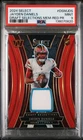 2024 Select Jayden Daniels Draft Selections Memorabilia Red Prizm RC PSA 9 MINT