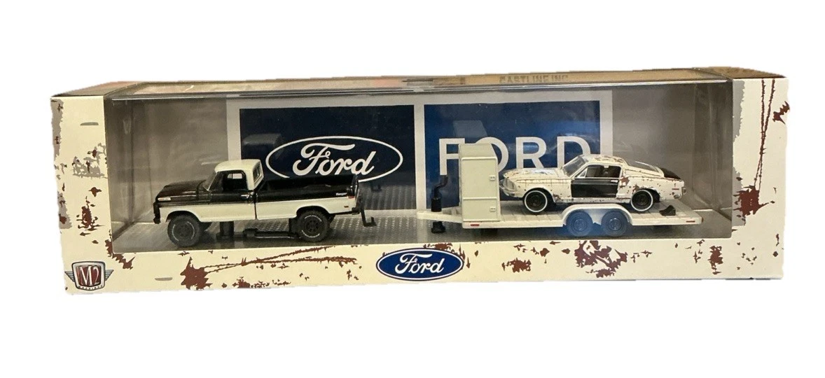 M2 Machine Haulers 1972 Ford F-250 Ranger 4X4 & 1969 Ford Mustang