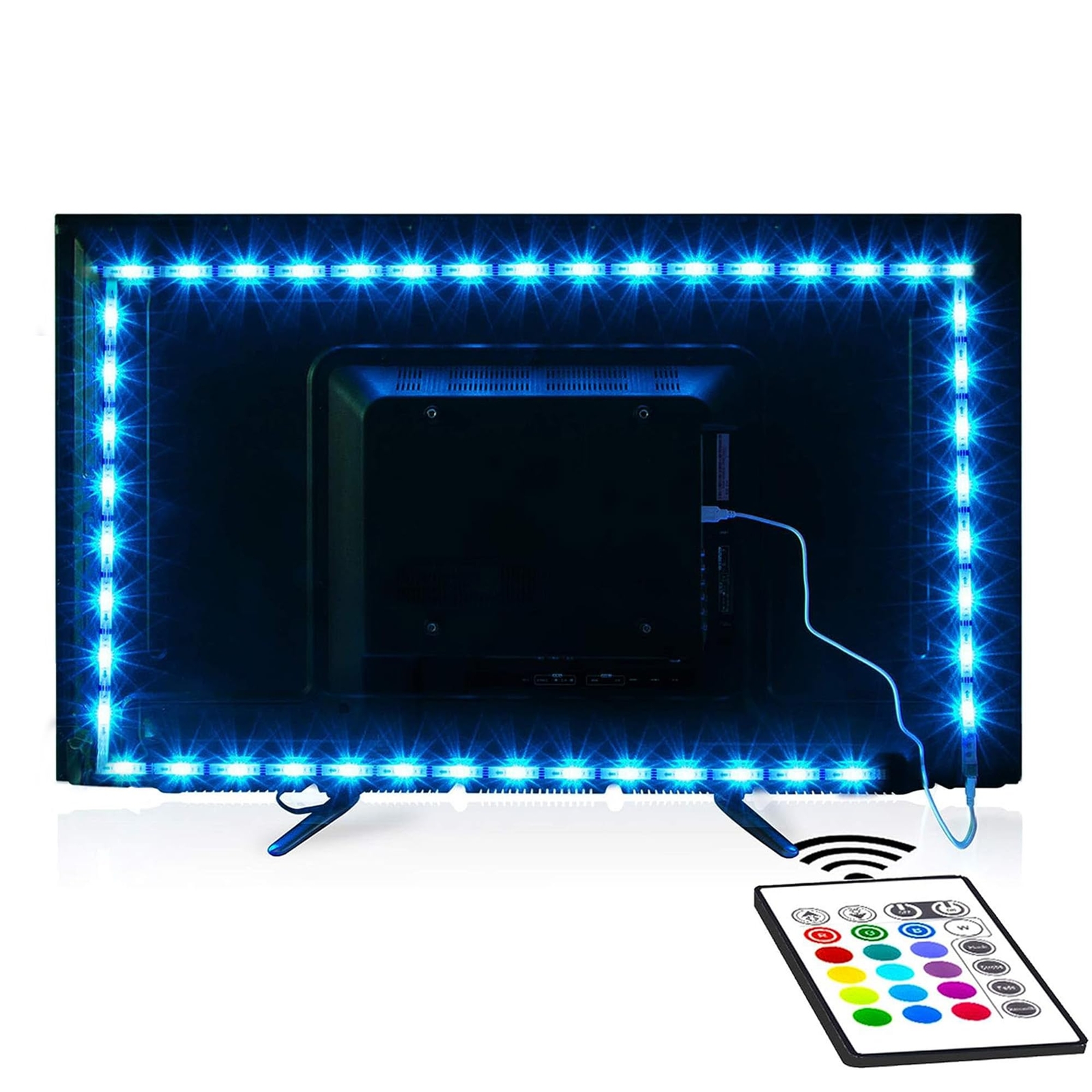 Maylit 8.2ft USB-Powered LED TV Backlight Strip for 40-60 Inch TVs