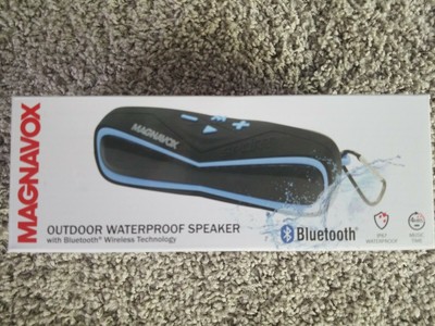 magnavox waterproof bluetooth speaker