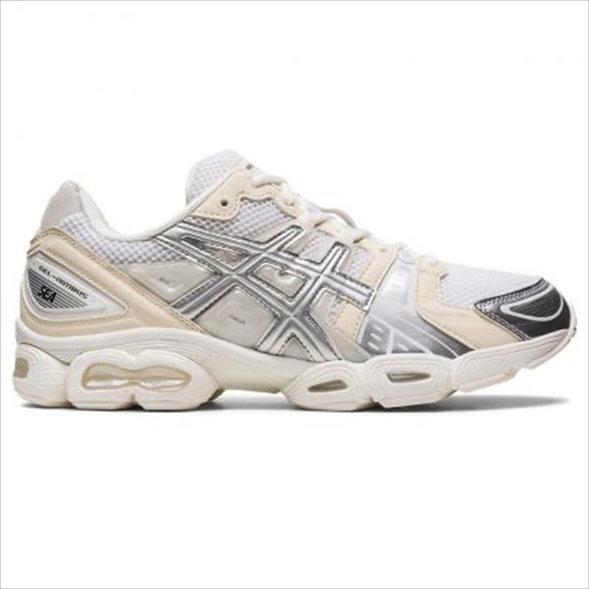WIND AND SEA ASICS GEL-NIMBUS 9 White Pure Silver 1201A801-100 US