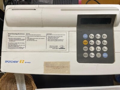 Heska Arkray SP-4430 Spotchem EZ Veterinary Automated Biochemical 