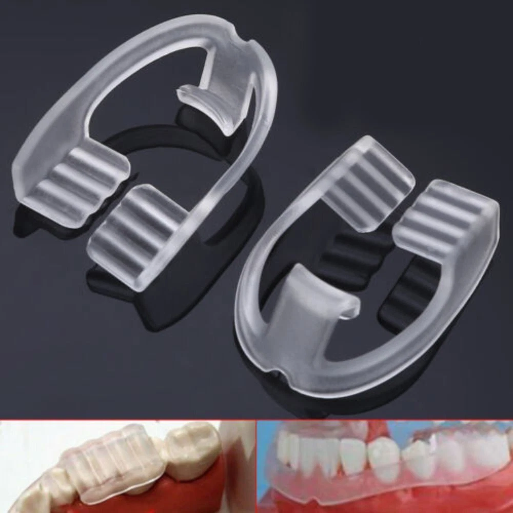 8pcs New Splint Silicone Clenching Sleep Aid Teeth Grinding