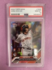 2024 Topps Now Jung Hoo Lee #19SP RC Rookie FOIL-BELTS 1st MLB HR PSA 10 (Y9)