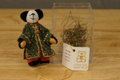 Little Gem Teddy Bears Toy Miniature Panda Bear MEI MEI Chinese