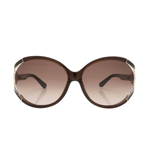 Salvatore Ferragamo SF 727S 214 Tortoise Round Sunglasses  display picture 3