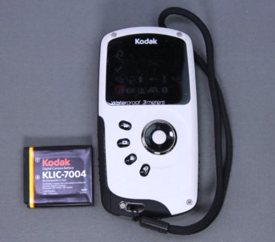 Kodak Playsport Zx3 Video Camera Waterproof HD 1080p - W Battery