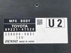 2018 Toyota Prius Prime Mpx Body Control Module Computer ID 89221-47520 18 19 20
