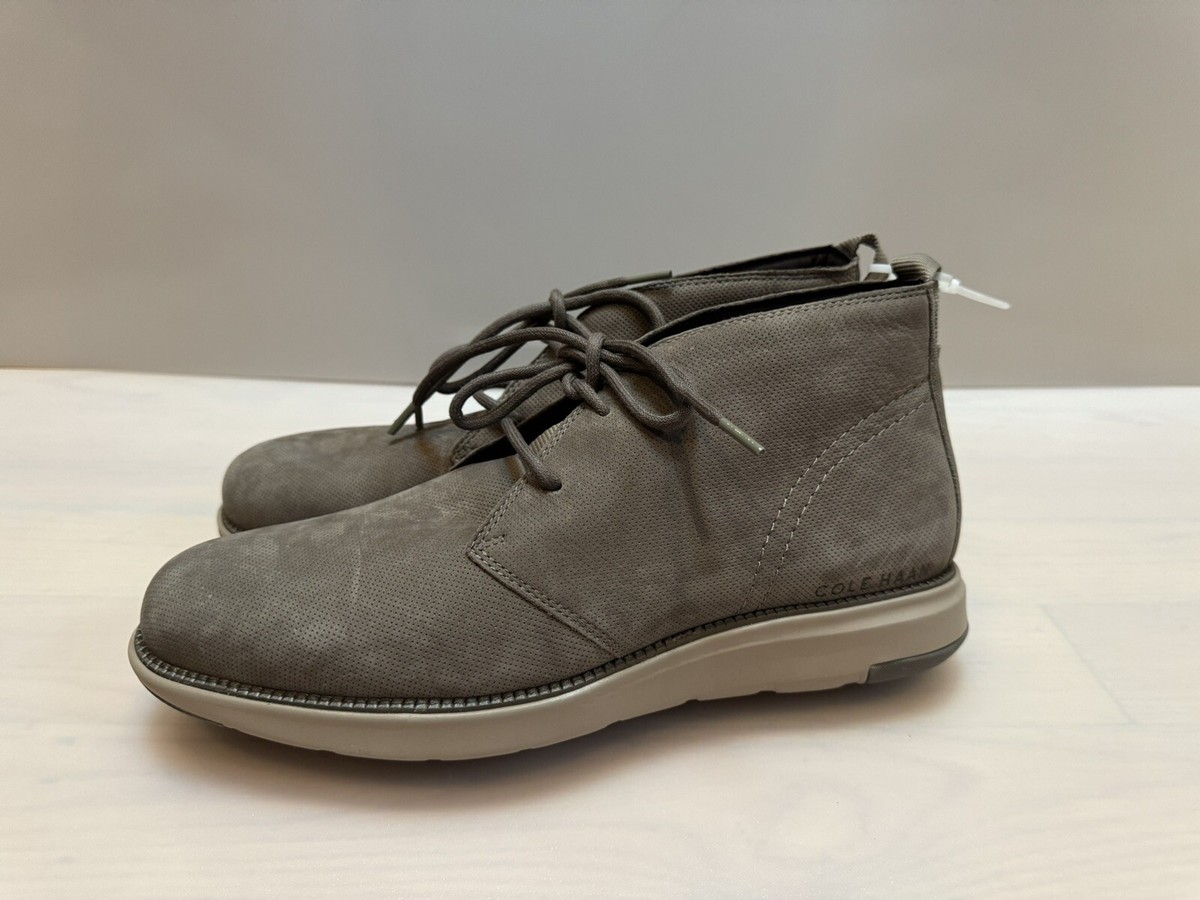 COLE HAAN MENS GRAND ATLANTIC CHUKKA WR, MOREL NUBUCK MICRO PERF, 12 M US Cole Haan Men main image 3