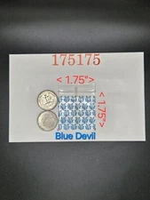 100PCS Apple Baggie Mini Zip Seal Top BAGS 175175 Blue Devil Design 