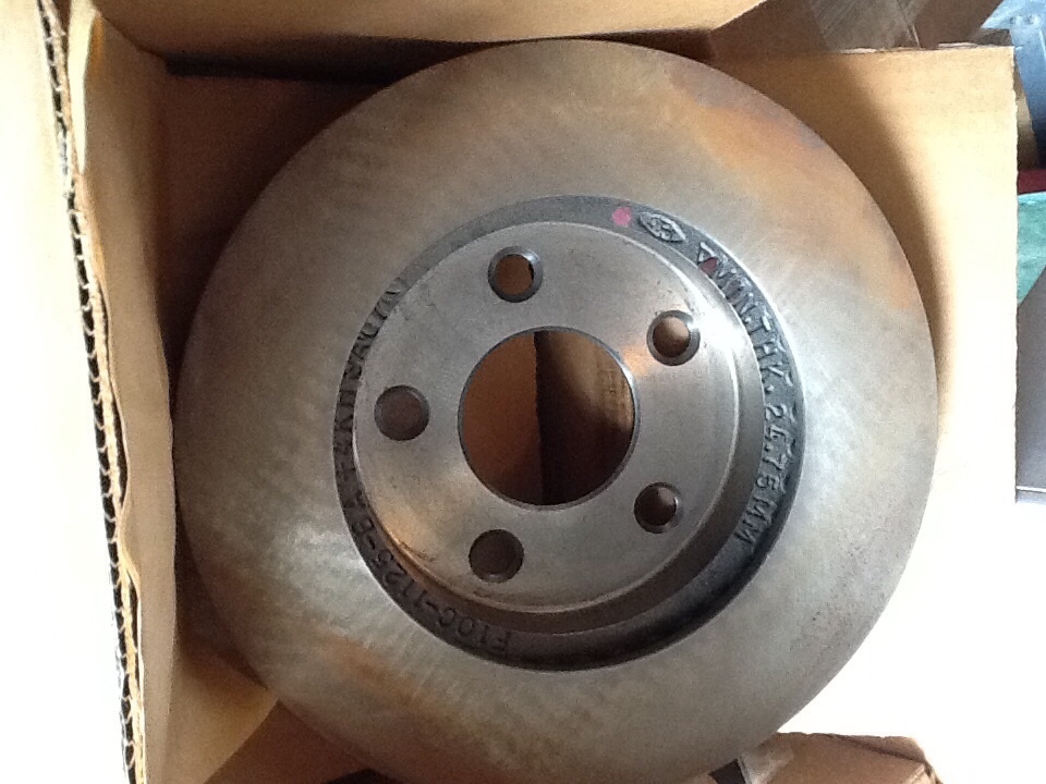 NOS FORD Disc Brake Rotors 2 NEW Taurus Sable Continental F10Y-1125B pair
