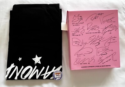 SEVENTEEN Shining Diamond' in Japan concert Black T-shirt New | eBay