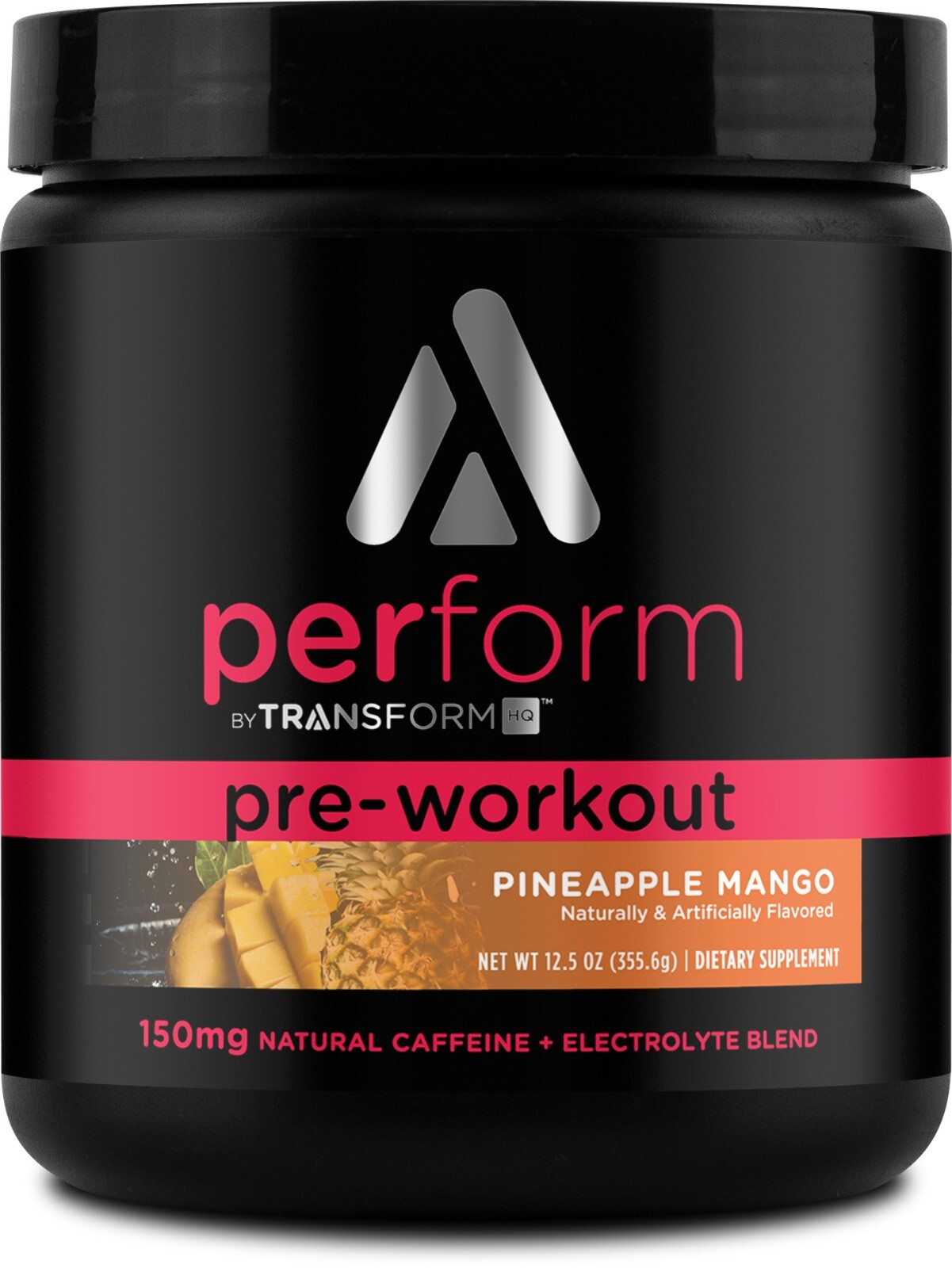 Pre-Workout TransformHQ ананас и манго 28 порций - Performance - без глютена 5690₽