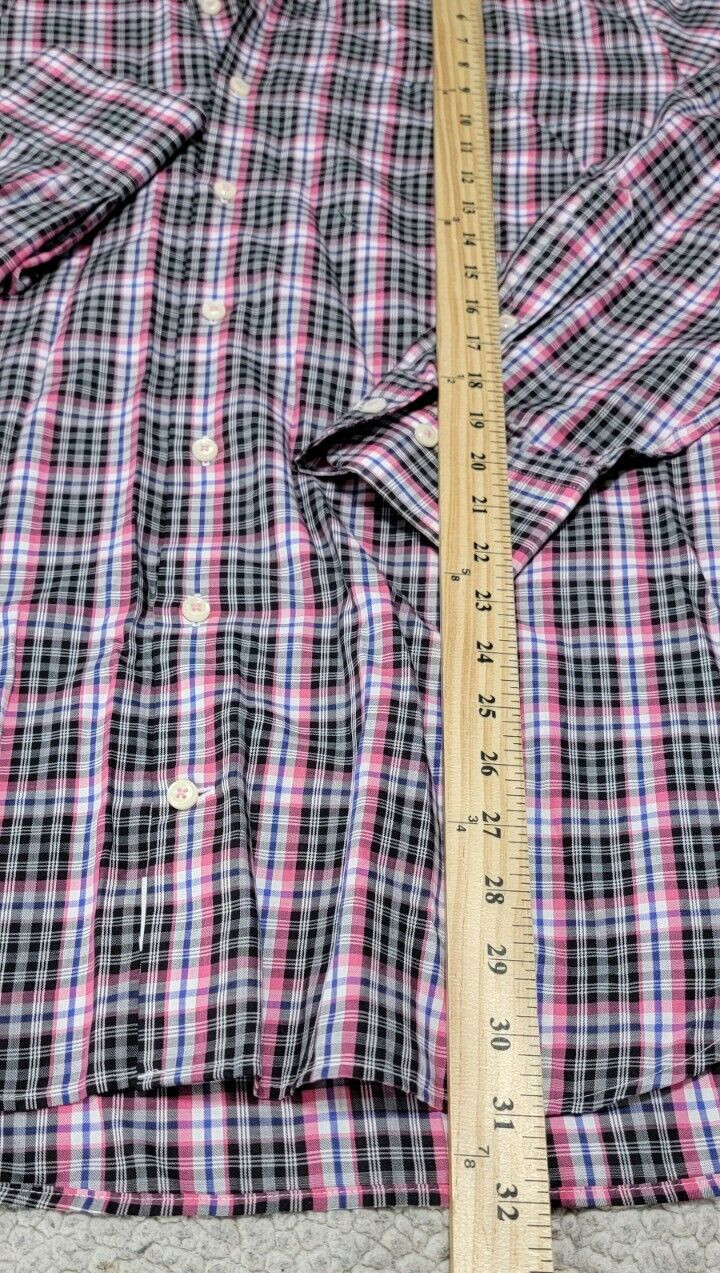 PETER MILLAR Large Multicolor Bright Checked Plai… - image 6