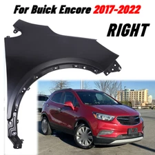 GM1241401 Primed Front Right Fender For 2017-2022 Buick Encore Replacement