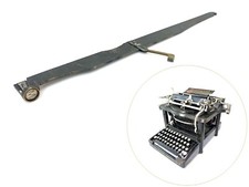 M Key & Wood Sublever for Remington Typewriter Antique Standard No.6 No.7 Vtg thumbnail