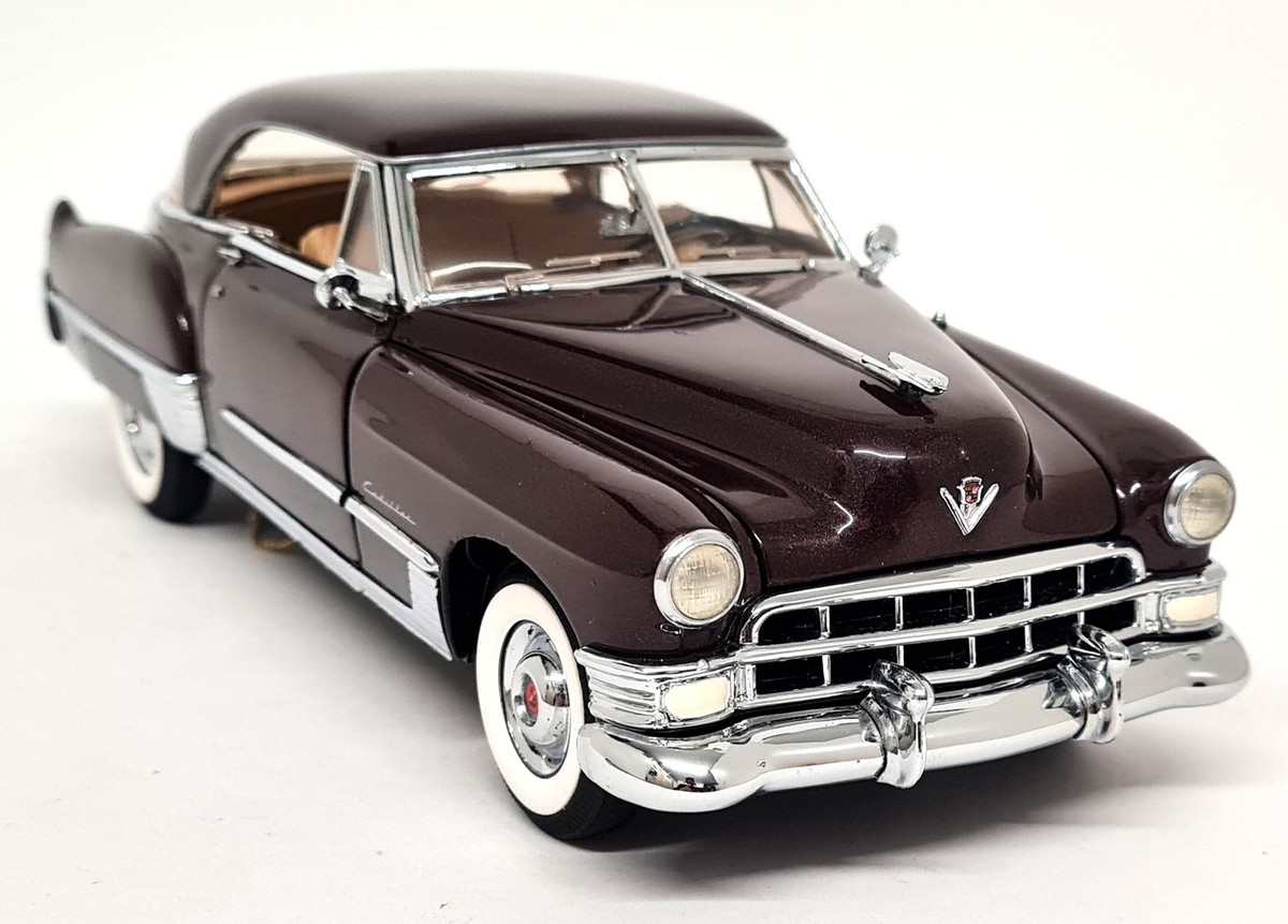 '81 Cadillac Coupe DeVille ダイキャストモデル Franklin Mint 1/24 - Cadillac Coupe Deville 1949 Brown