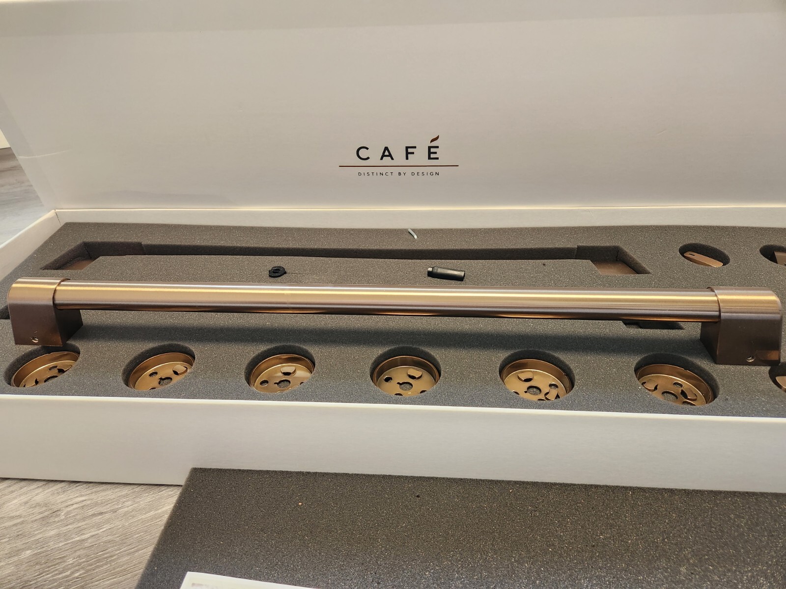 GE Cafe Double Oven Handle & Knob Kit Brushed Bronze, BRAND NEW eBay