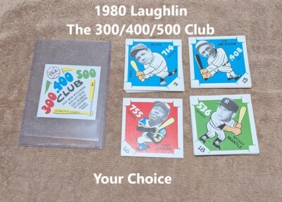 1980 Laughlin    300/400/500 Club Cards     YOUR CHOICE