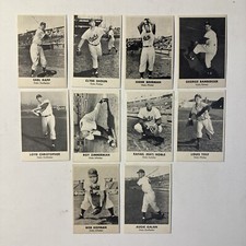 1950 Remar Baking Co Lot Of 10 Exc+ Earl Rapp Clyde Shoun Augie Galan + More