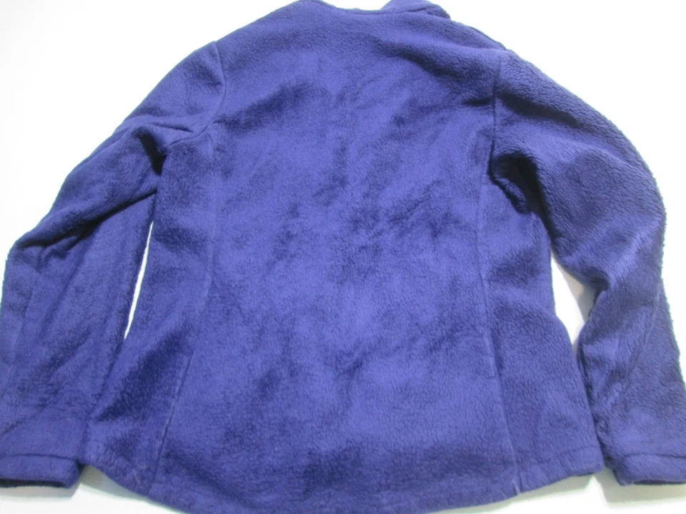 Merrell Womens Size M Faux Fur Jacket Navy Outerwear - Image 2 of 4