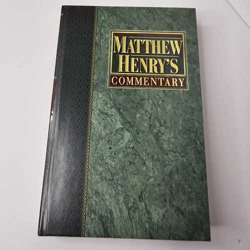 matthew-henry-s-commentary-volume-1-genesis-to-deuteronomy-2009-ebay