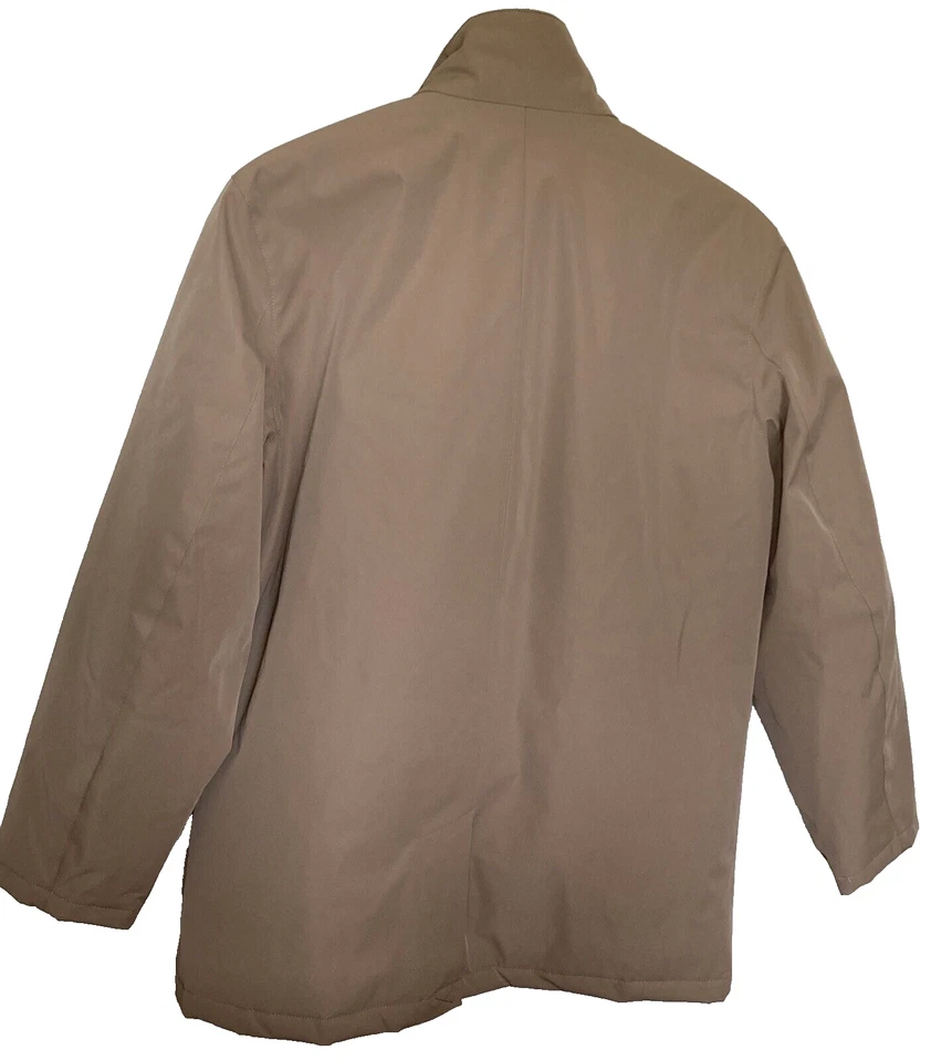 Docker's Coat Men's Jacket Small Beige Water Resistant Smart 360 Flex Series New - Image 2 of 4
