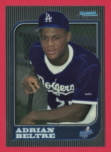 1997 Bowman Chrome Adrian Beltre RC #182 Rookie Card Los Angeles Dodgers