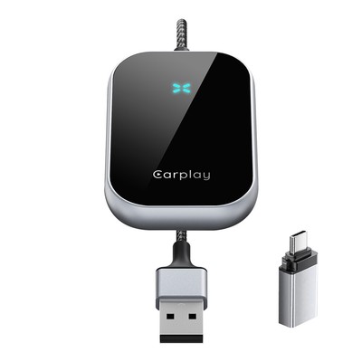 2 in 1 Wireless CarPlay Adapter USB BT Dongle Box Für Apple CarPlay Android Auto