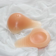 Silicone Breast Forms Mastectomy Concave Prosthesis Bra Enhancer Insert Pad