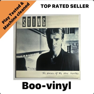 STING Dream Of The Blue Turtles A&M Lyric Inner EX / EX Condition