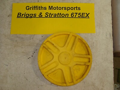 #ad #ad Briggs amp; Stratton 675EX 6.75ft lb engine 190cc PUSH mower HUB CAP WHEEL COVER $9.00