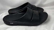 Oofos Ooahh Sport Sandals Men’s 13/Women’s 15 Black Comfort Recovery Slides