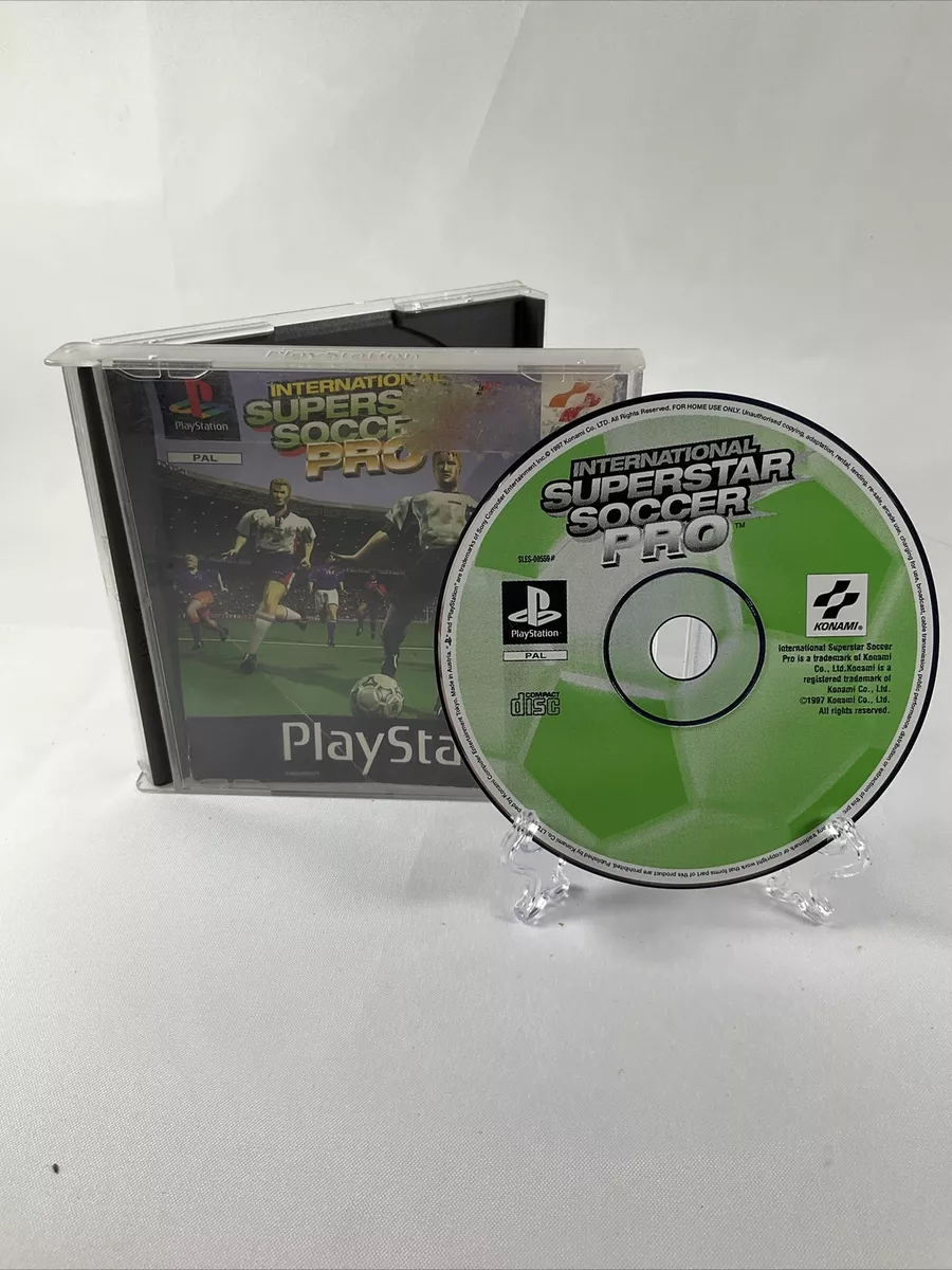 International Superstar Soccer Pro Gameplay (PSX,PsOne,Playstation) 