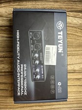 Teyun Q-22 24bit/192khz Pro Audio Sound Card, NOB