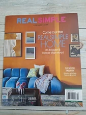 Real Simple October 2024 Magazine Bigger & Better Than Ever Free Shipping